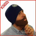 100% Acrylic Customized Fashion Knitted Beard Hats